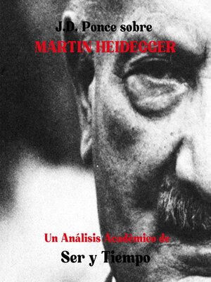 cover image of J.D. Ponce sobre Martin Heidegger